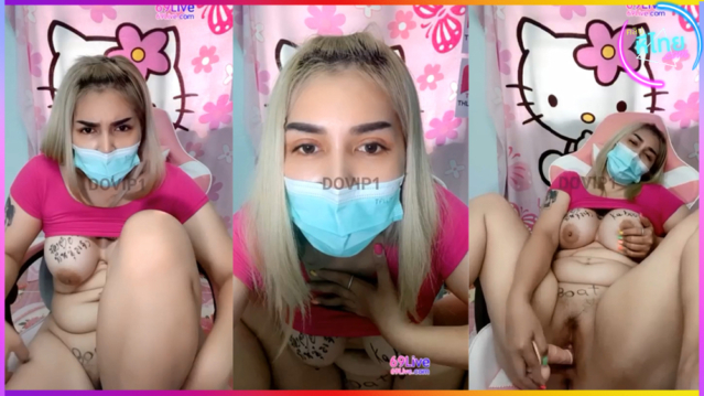 แบบนี้สิของจริง แบบนี้สิของแทร่ แม่ลูกหนึ่ง นมใหญ่มาเป็นลูก เปิดไลฟ์สดในห้องล็อค ทำเสียวตามสั่ง เขียนชื่อที่นม เย็ดดิลโด้จนน้ำแตก