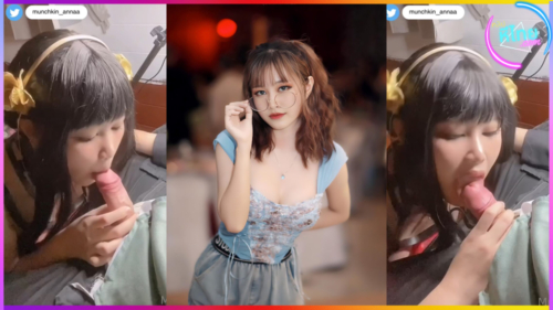 หลุดคลิปไทย munchkin_anna สาวแว่นสุดน่ารักขาวเนียนน่ากินตับโชว์สกิลลีลาการโม๊คควย